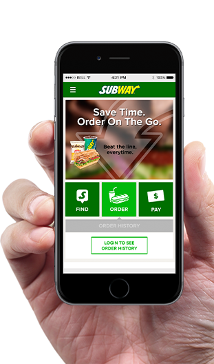 Download the SUBWAY App!