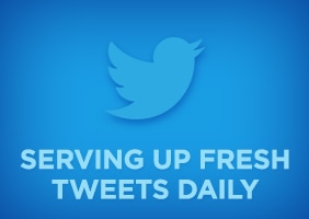Serving up fresh tweets daily