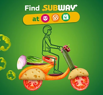 Order Subway at foodpanda