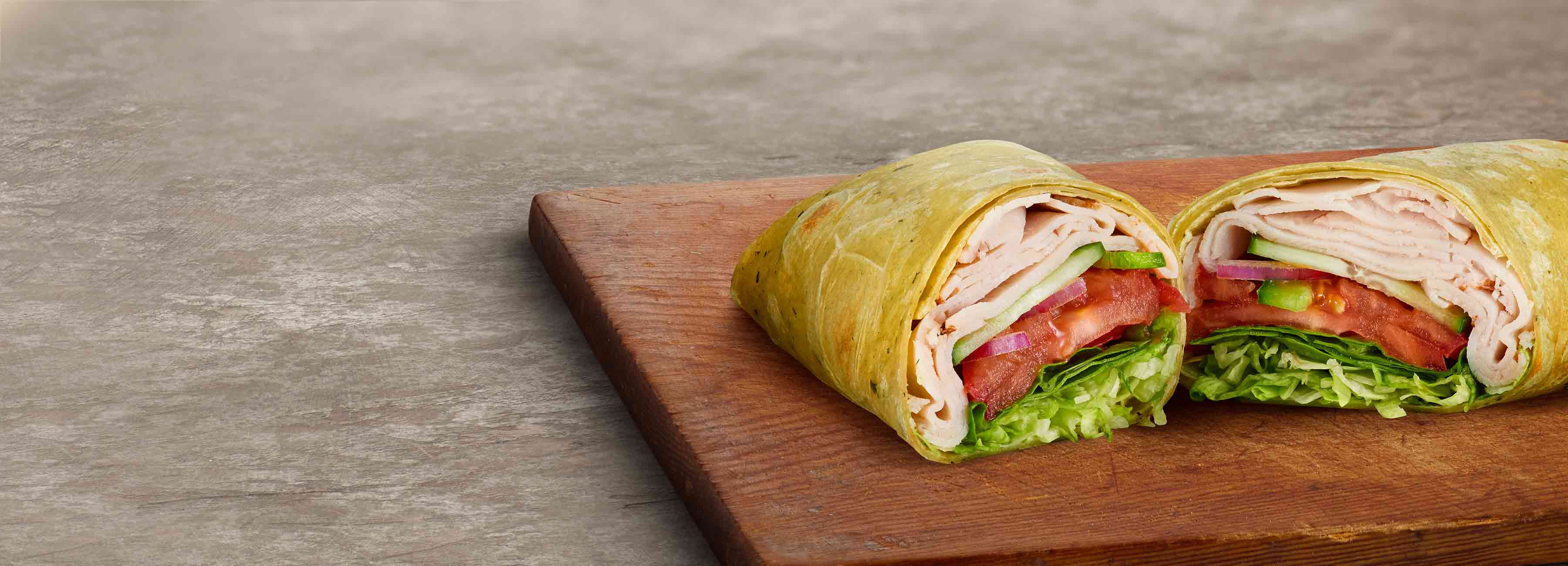 Menu Wraps Estados Unidos (Español)