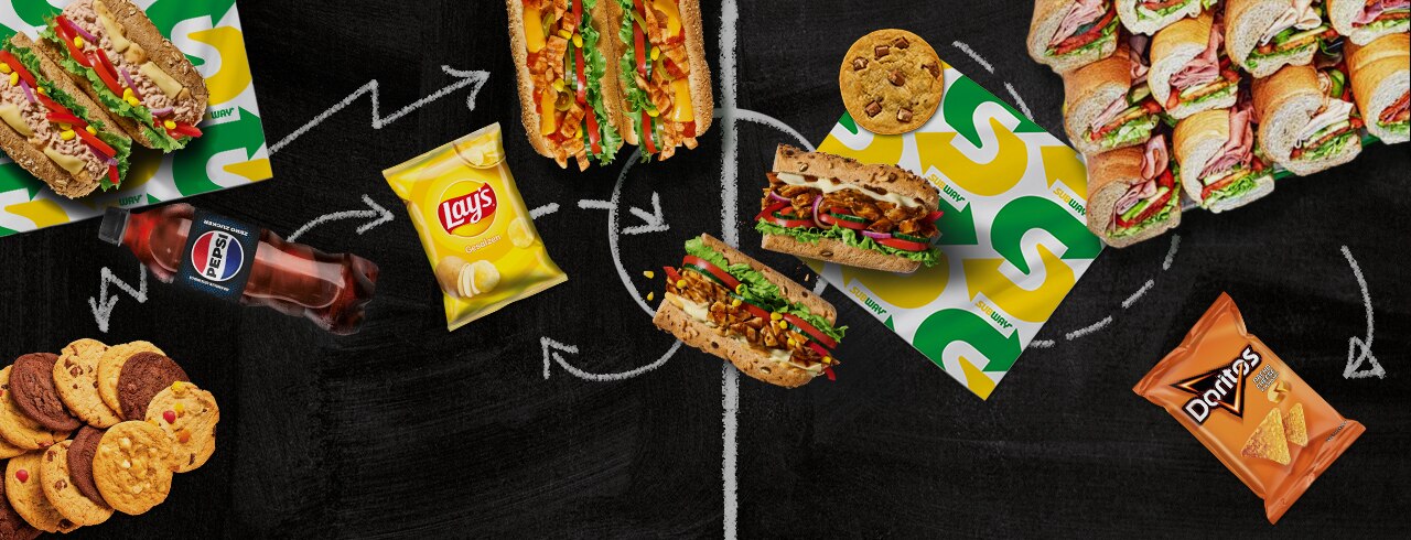  Verschiedene Subs zum Essen 