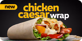 New Chicken Caesar Wrap