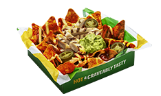 Nachos Loaded with Chicken Strips