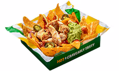 Nachos Loaded with Rotisserie-Style Chicken