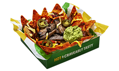 Nachos Loaded with Chicken Strips