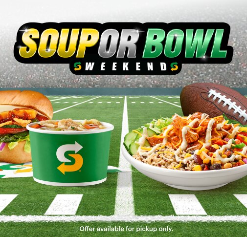Buy FL, Get 60% off any Soup or Bowl 
