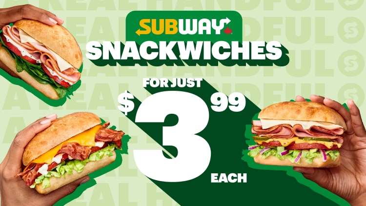 Subway® Snackwich