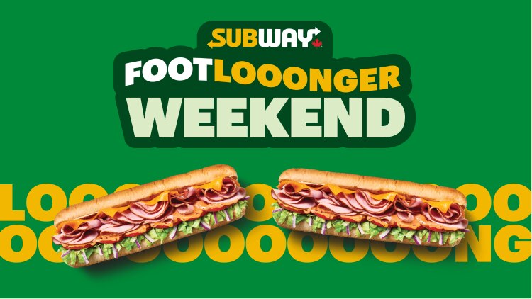 Buy Any Footlong, Get a Second for 50% Off