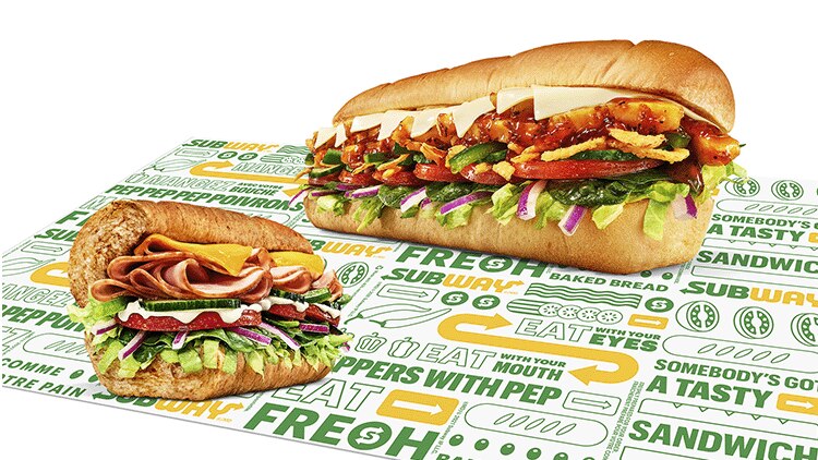 Teriyaki Crunch + ¾ Turkey 6 