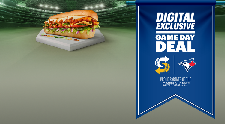 25% off any Footlong Sub on regular season Game Days*.