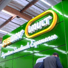 Subway Vault sign
