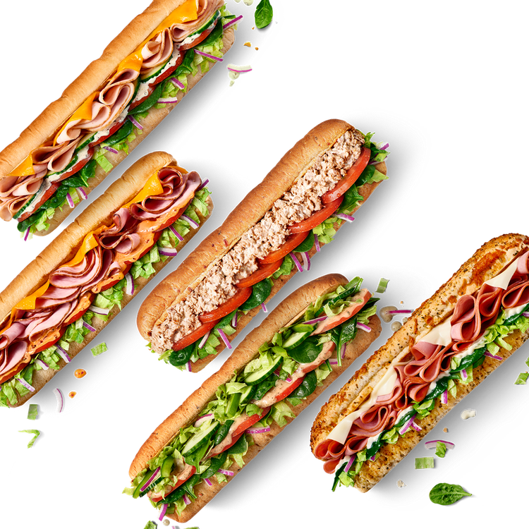 5 Footlongs Under $10 each