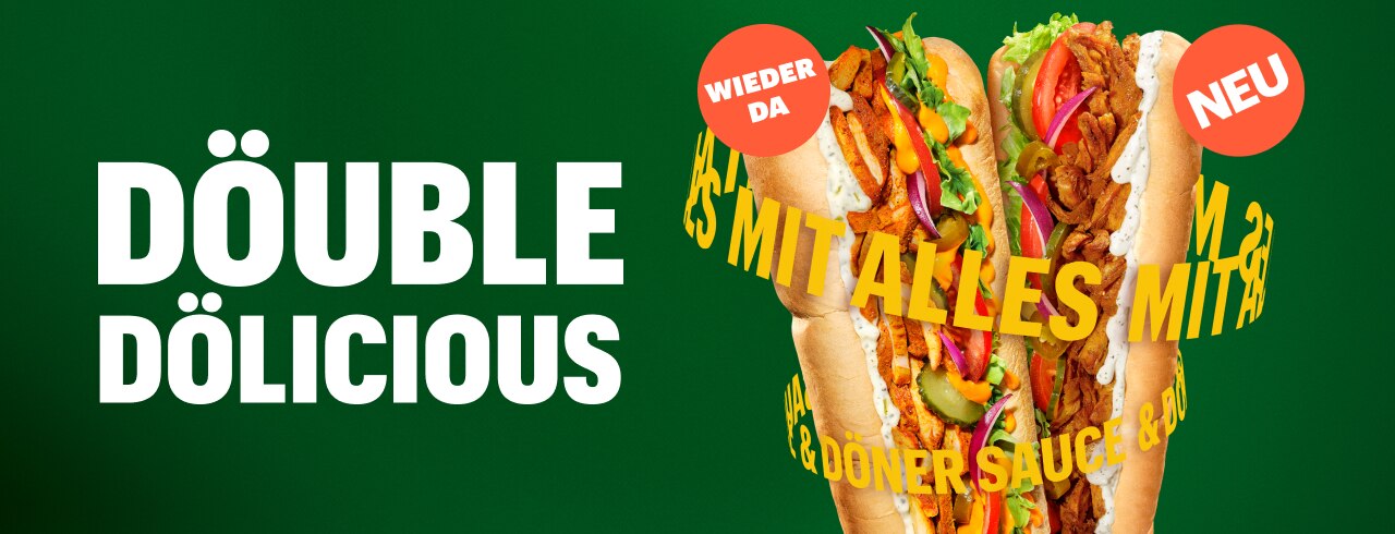 It’s back: The Dölicious Chicken Sub and now also as plant-based