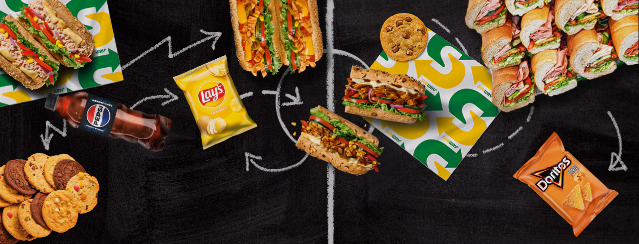  Subs, Chips, Cookies and Drink