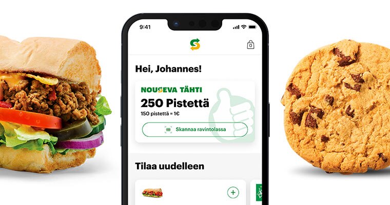 Order in the app