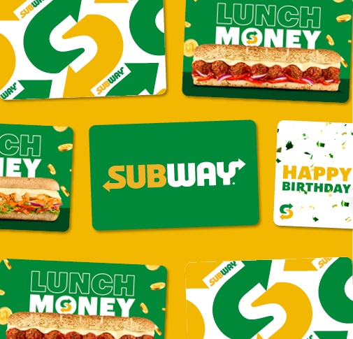 Subway® Gift Cards