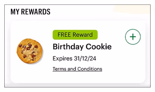 Digital deals within the Subway® App