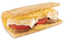 Sausage, Egg & Cheese Flatbread