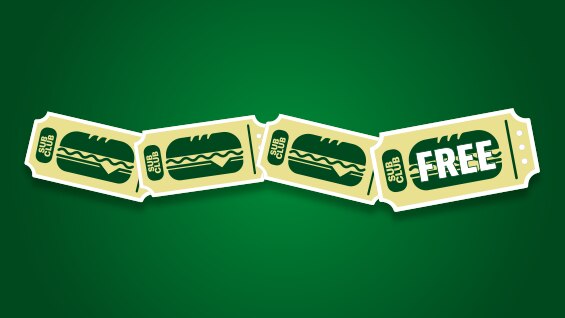 4 tickets with the last one on the right marked "FREE"