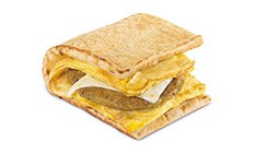 Chicken Sausage, Egg & Cheese Flatbread