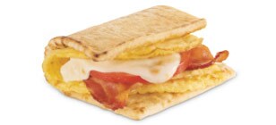 Chicken Bacon, Egg & Cheese Flatbread