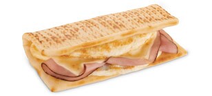 Chicken Ham, Egg & Cheese Flatbread