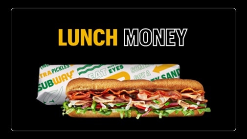 Lunch Money Gift Card