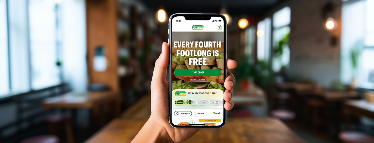 Get Rewarded When You Order in the App