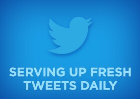Serving up fresh tweets daily