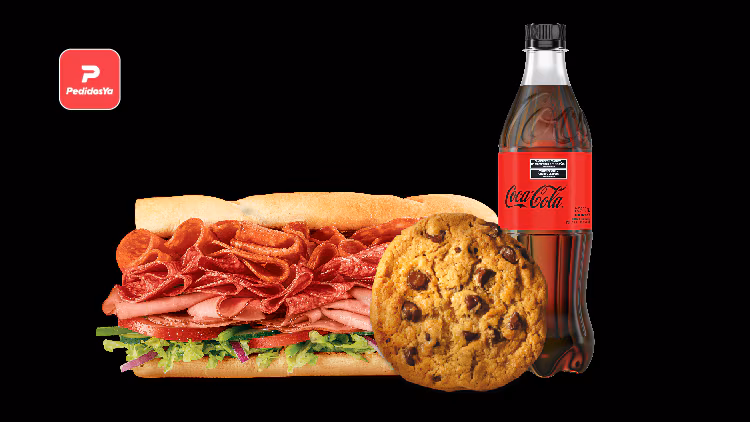 Sub, Drink, Cookie and Peya