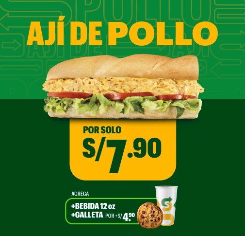 Sub Ají de Pollo