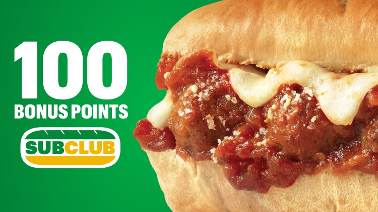 Sub de albóndigas con logotipo de Sub Club