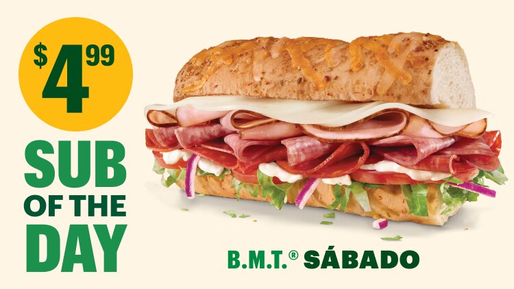 Sub del día. B.M.T. sábado