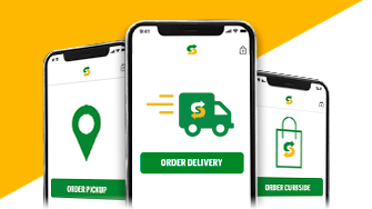 Order pickup, delivery, or curbside.