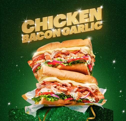 Paketin täydeltä makua – Chicken Bacon Garlic​