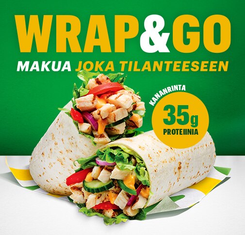 Wrapit - Makua joka tilanteeseen!