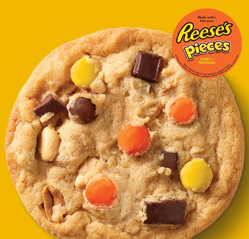 Reese's cookie overhead