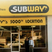5,000th Subway® Restaurant!