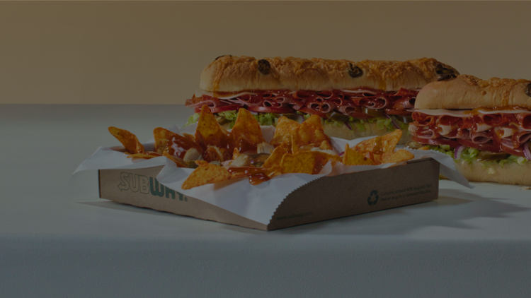 Hot Honey Chicken Nachos, a Hot Honey Italian sub and a Hot Honey Turkey Italian sub.