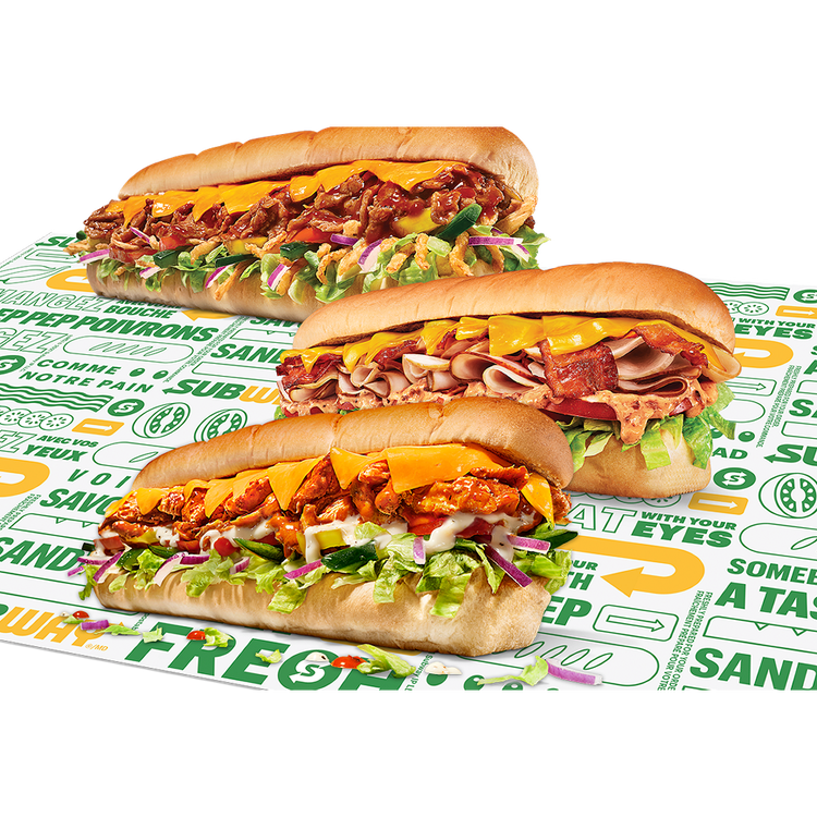 3/4 FL Bourbon BBQ Steak + Cheddar, GCC & Piri-Piri Chicken