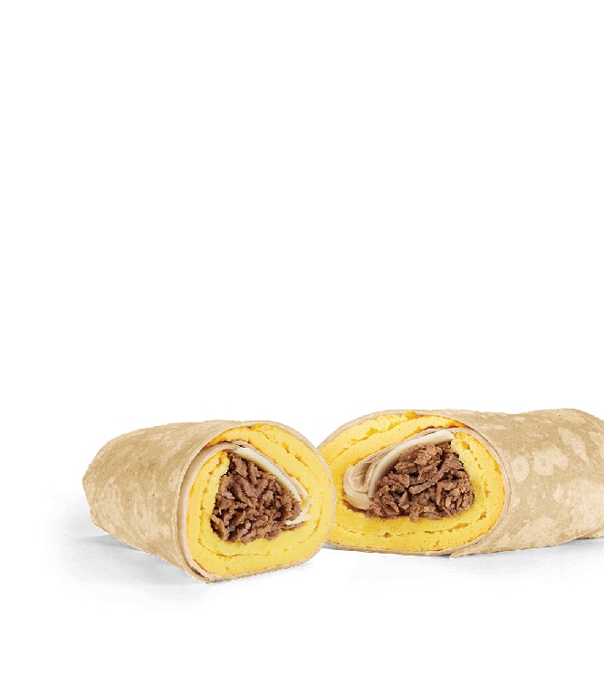Calories in Subway Steak, Egg & Cheese Omelet on Plain Wrap