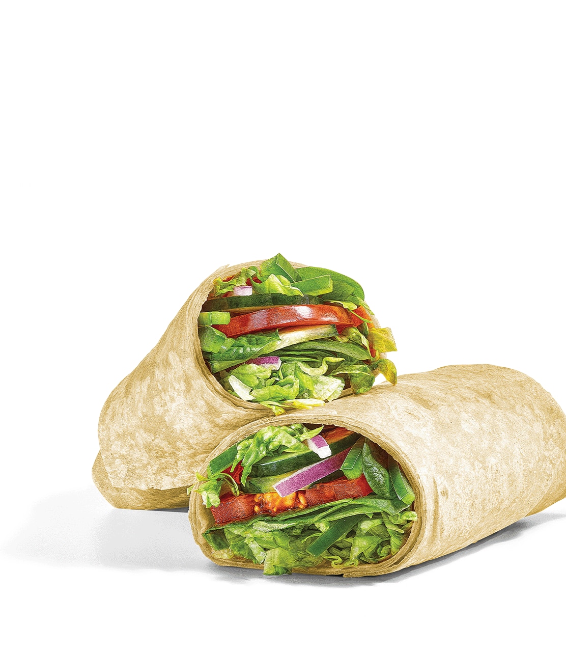 Calories in Subway Veggie Delite on Plain Wrap