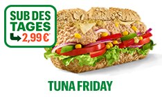 Dy1z Cm5zzmbvm There is an additional charge for extras, including double meat. https www subway com de de menunutrition menu sub of the day