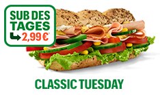 Dy1z Cm5zzmbvm Please enter your address to find a location near you. https www subway com de de menunutrition menu sub of the day