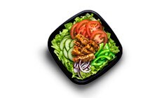 Chicken Teriyaki Salade