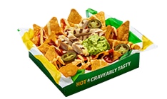 Nachos Loaded with Chicken Strips