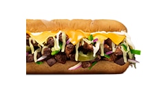 Philly-Style Three-Cheese Steak