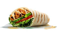 Sweet Onion Chicken Teriyaki Grilled Wrap