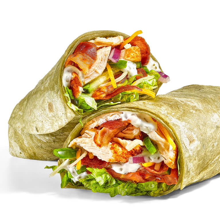 Menu Wraps Estados Unidos (Español)