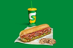 Subway Menu Calories Chart